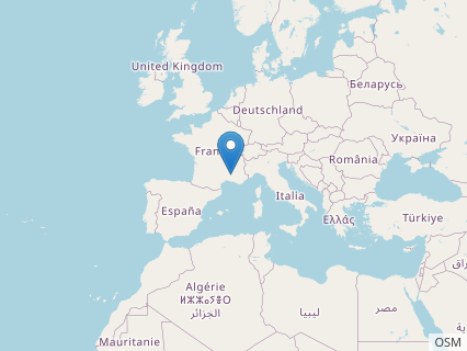 Locations where Aepisaurus fossils were found.