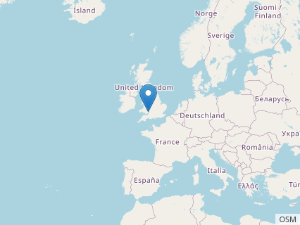 Locations where Agnosphitys fossils were found.