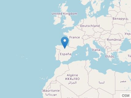 Locations where Europatitan fossils were found.