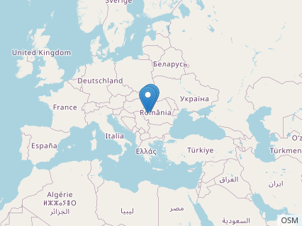 Locations where Hatzegopteryx fossils were found.