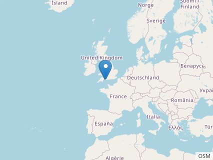 Locations where Kimmerosaurus fossils were found.