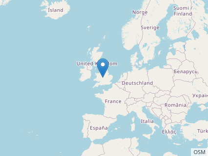 Locations where Macroplata fossils were found.