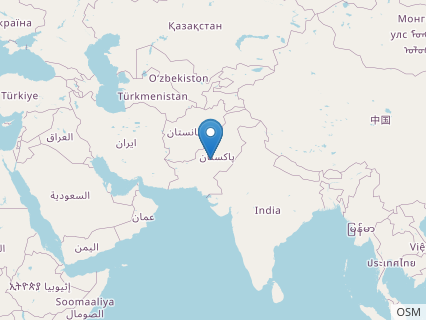 Locations where Marisaurus fossils were found.