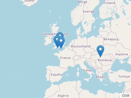 Locations where Owenodon fossils were found.