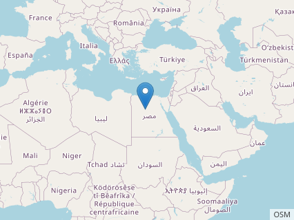 Locations where Paralititan fossils were found.