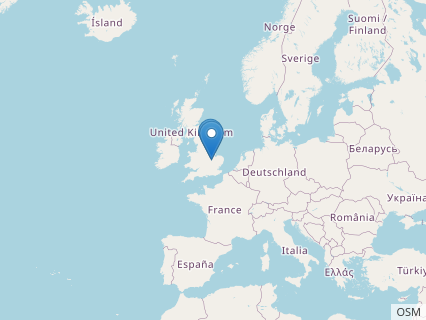 Locations where Sarcolestes fossils were found.