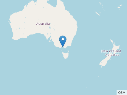 Locations where Serendipaceratops fossils were found.