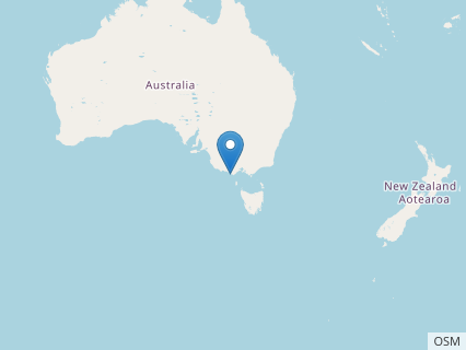 Locations where Timimus fossils were found.